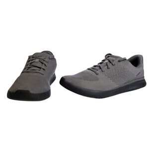 Kizik Lima Sneakers Men 14 Graphite Gray Breathable Hands Free Slip On Knit Shoe